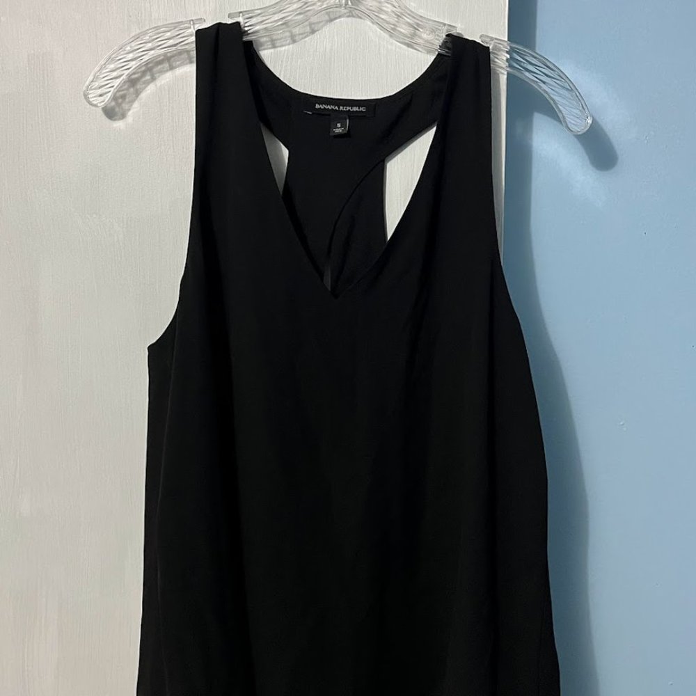 Banana Republic Tank Black Formal